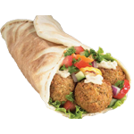 Humus Falafel Wrap 