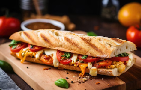 Halloumi Baguette